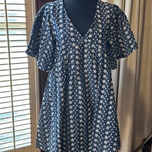 Babydoll mini dress (Breastfeeding friendly)